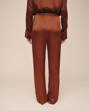 Load image into Gallery viewer, Molten Bronze Easy Pleat Wide Leg