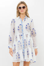 Load image into Gallery viewer, Laguna Long Sleeve Shirt Mini Dress