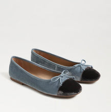 Load image into Gallery viewer, Alie Silk Velvet Flat
