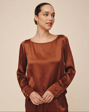 Load image into Gallery viewer, Molten Bronze Split Back Pullover