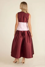 Load image into Gallery viewer, Bordeaux Andrew Dress