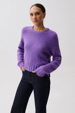 Load image into Gallery viewer, Moonlit Violet Adina Long Sleeve Crew
