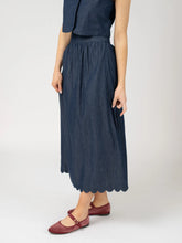 Load image into Gallery viewer, Indigo Markey Skirt
