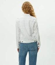 Load image into Gallery viewer, Woven Linen Jean Jacket
