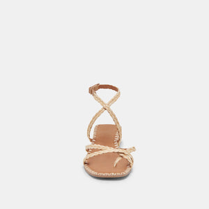 Brinn Raffia Sandal