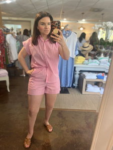 Cassidy Stripe Pocket Short