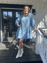 Load image into Gallery viewer, Young Denim Dress
