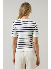 Load image into Gallery viewer, Tessie Stripe Short Sleeve Top
