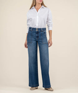 Front Pocket Jodi Wide Leg