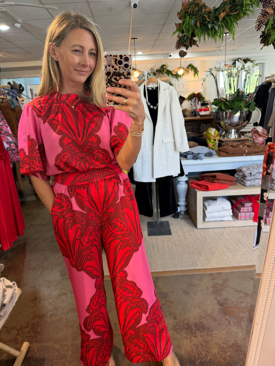 Grand Floral Jasper Pant