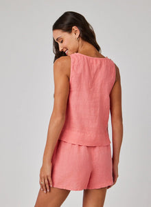 Camellia Scoop Neck Tank