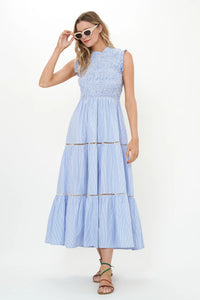 Chatham Sleeveless Smocked Maxi