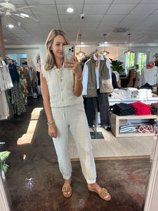 Tweed Joggers