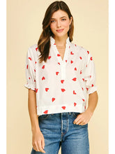 Load image into Gallery viewer, Collin Heart Top
