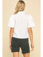 Load image into Gallery viewer, Bubble Sleeve Blouse
