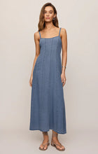 Load image into Gallery viewer, Leonora Indigo Midi Dress
