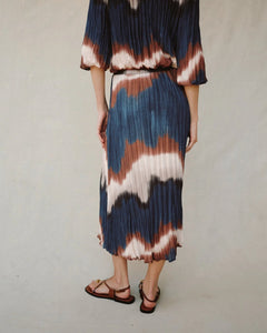 Tides Pleated Skirt
