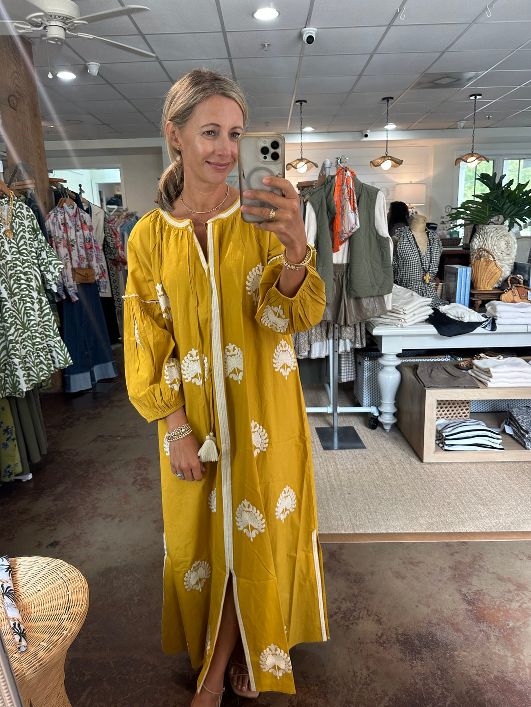 Mellow Yellow Caftan