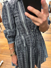 Load image into Gallery viewer, Tuscon Ruffle Neck Dress
