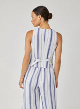 Load image into Gallery viewer, Ombre Stripe Cinch Back Vest
