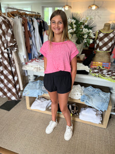 Paula Slouchy Open Back Top