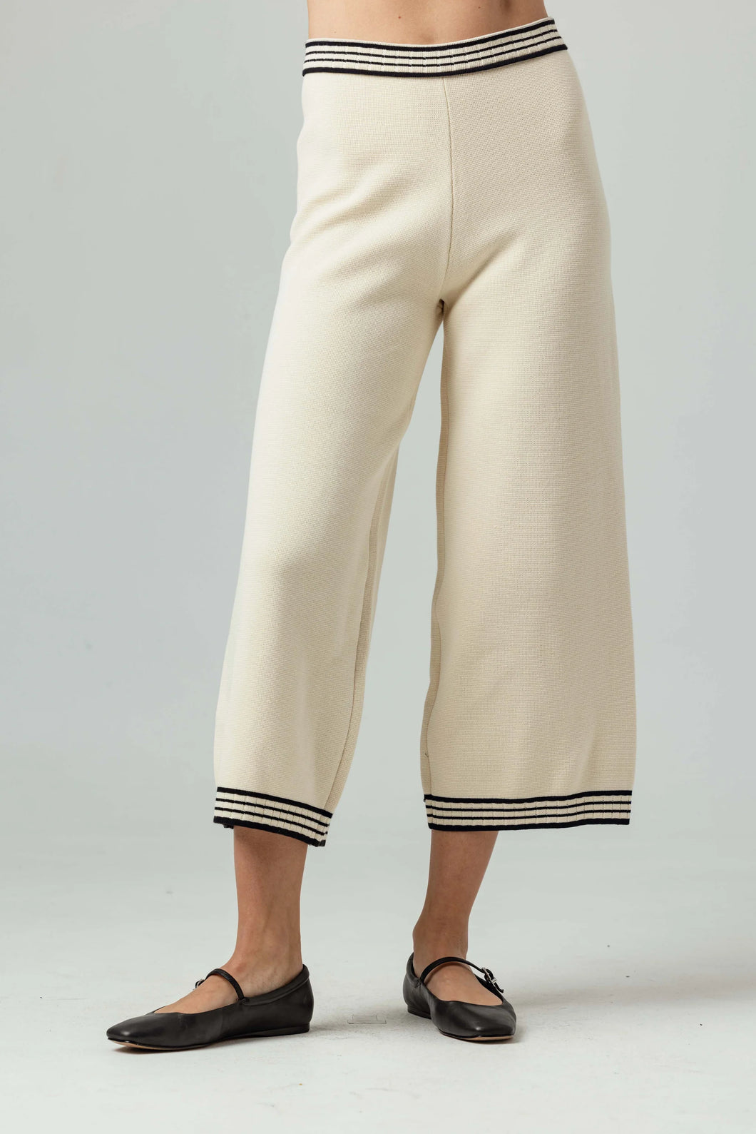 Quinn Contrast Hem Pant