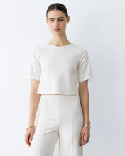 Load image into Gallery viewer, Ponte Knit Short Sleeve Top
