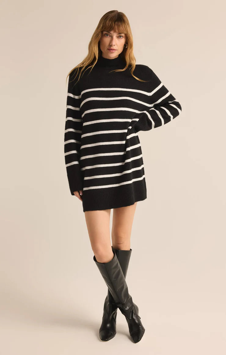 Fin Stripe Sweater Dress