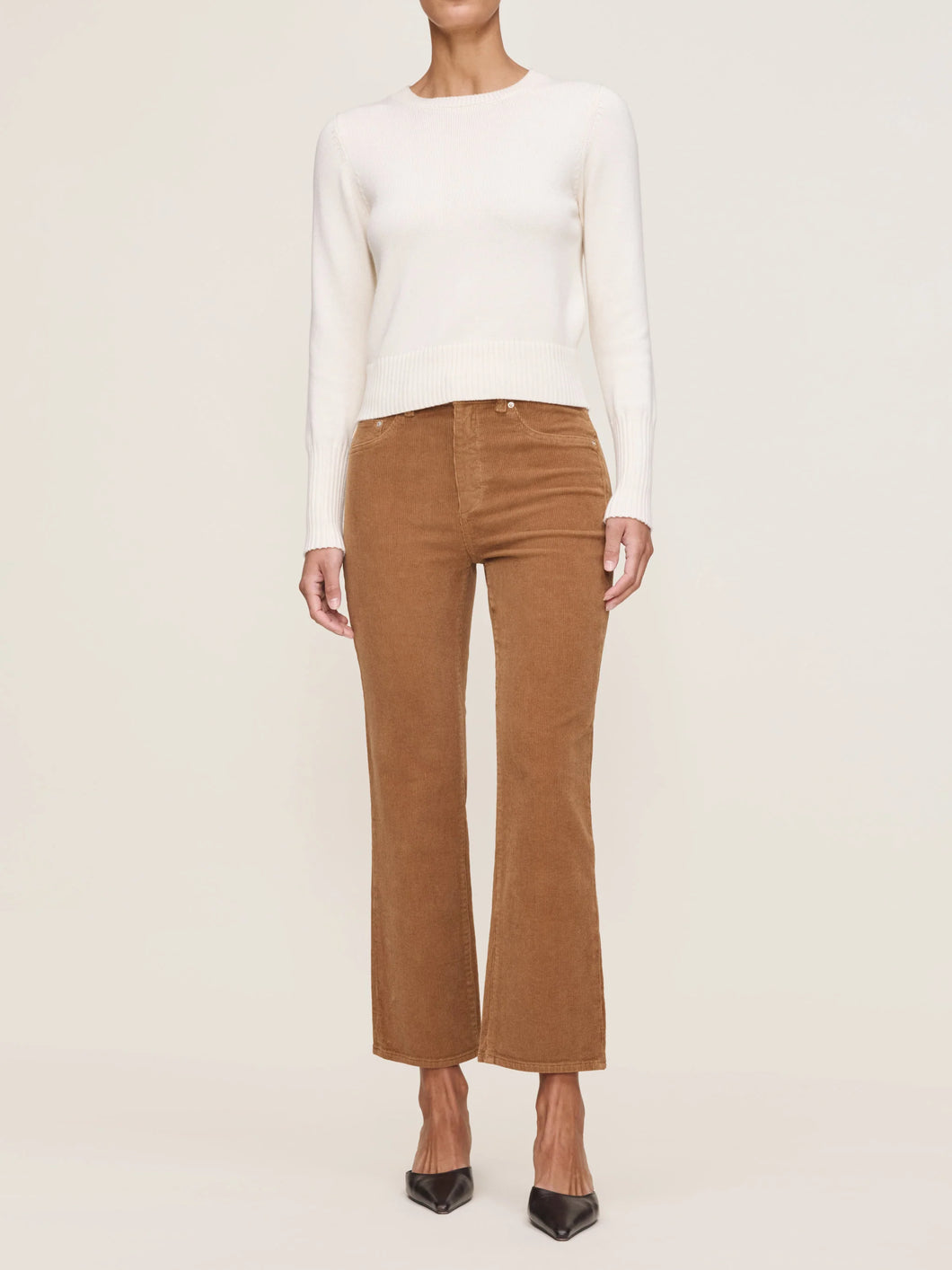 Cord Teakwood Bridget Boot Crop