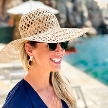 Load image into Gallery viewer, Cream Bali Button Statement Stud Earrings
