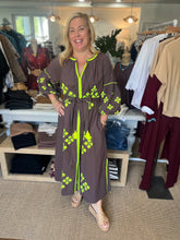 Load image into Gallery viewer, Brown is the New Black Caftan

