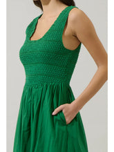 Load image into Gallery viewer, Jessy Smocked Midi Dress
