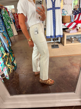 Load image into Gallery viewer, Ivory Avery High Rise Straight
