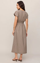 Load image into Gallery viewer, Sanna Gingham Midi Dress
