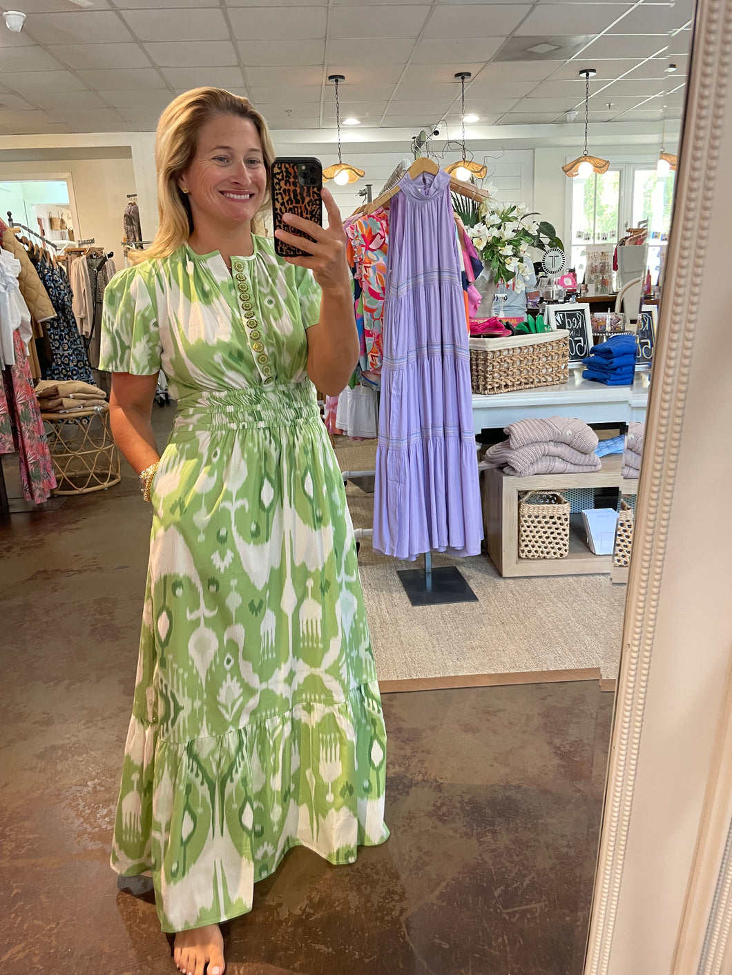 Apple Ikat Eloise Dress