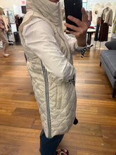 Load image into Gallery viewer, Stripe Detail Long Puffer Vest
