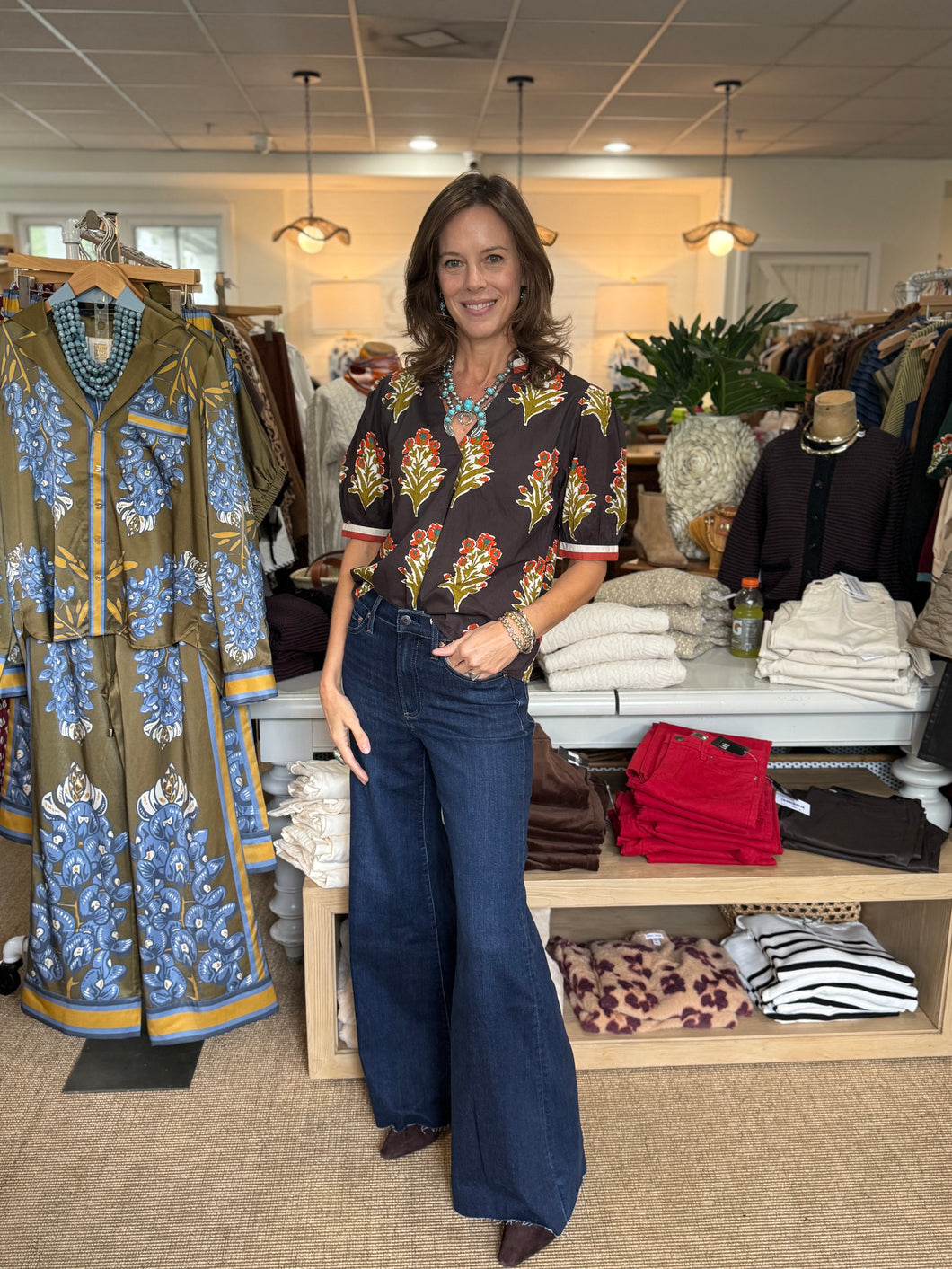 Samantha Floral Top
