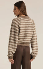 Load image into Gallery viewer, Este Metallic Stripe Cardigan
