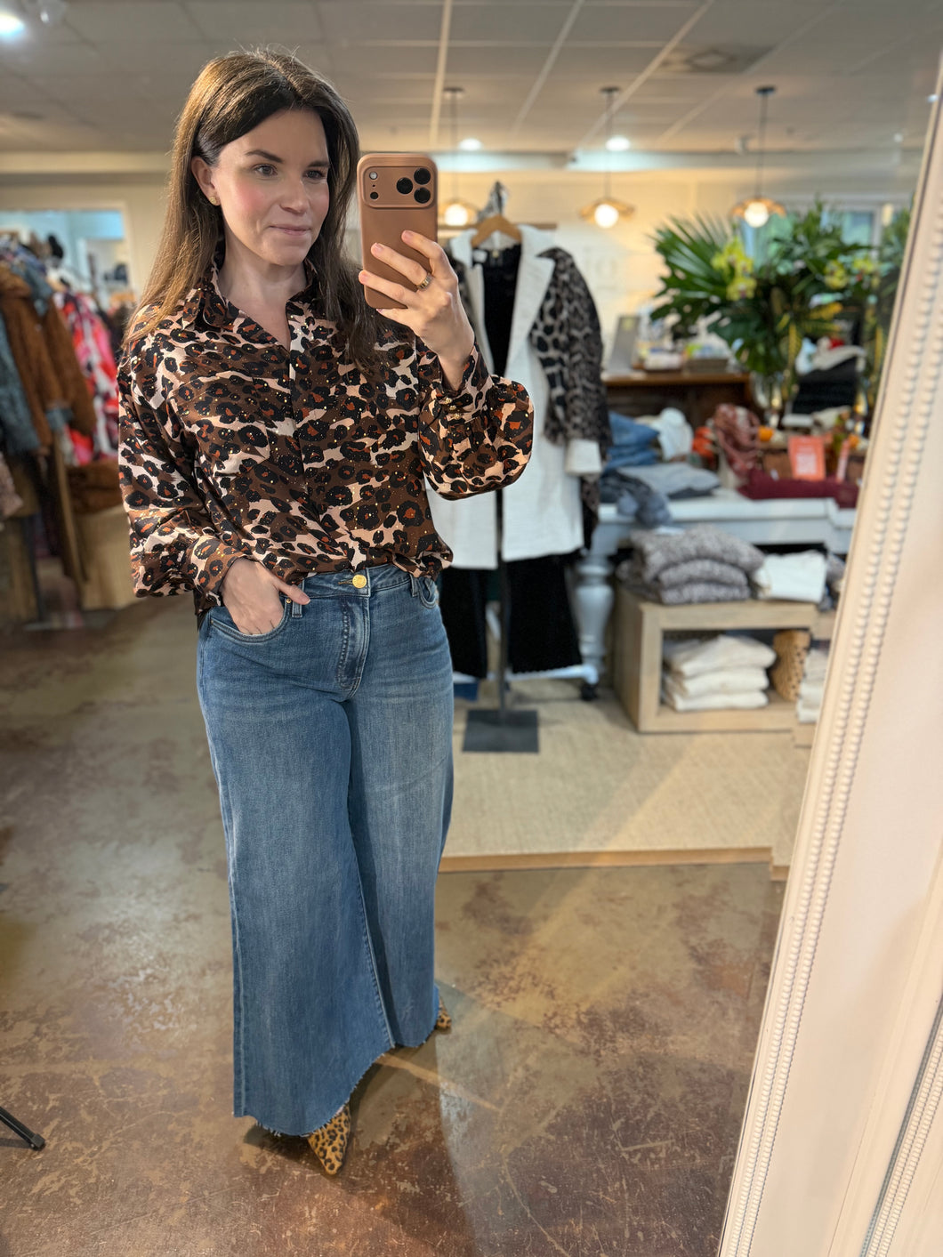 Leopard Oversized Shirt