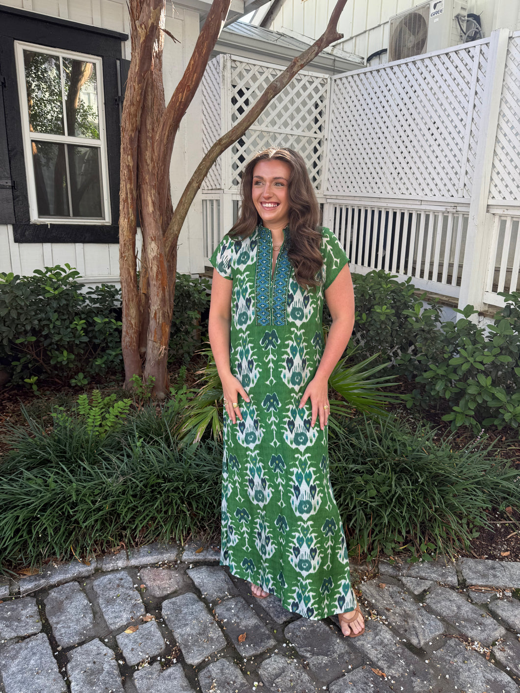 Ikat Lana Caftan