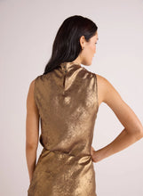 Load image into Gallery viewer, Metallic Cowl Neck Top
