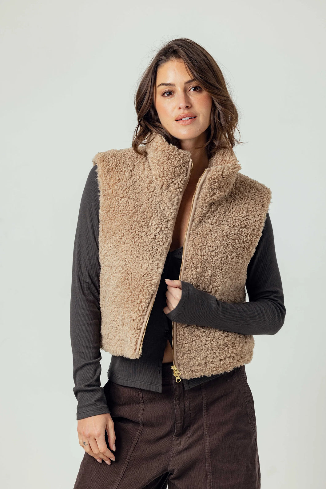 Sherpa Cecily Vest