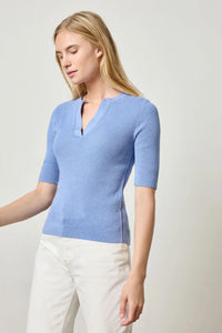 Elbow Sleeve Cotton Modal Sweater