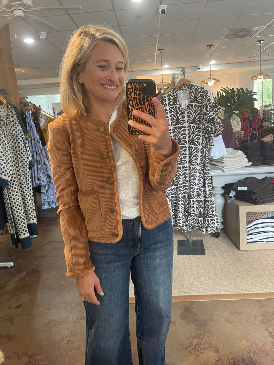 Pocket Front Parker Jacket