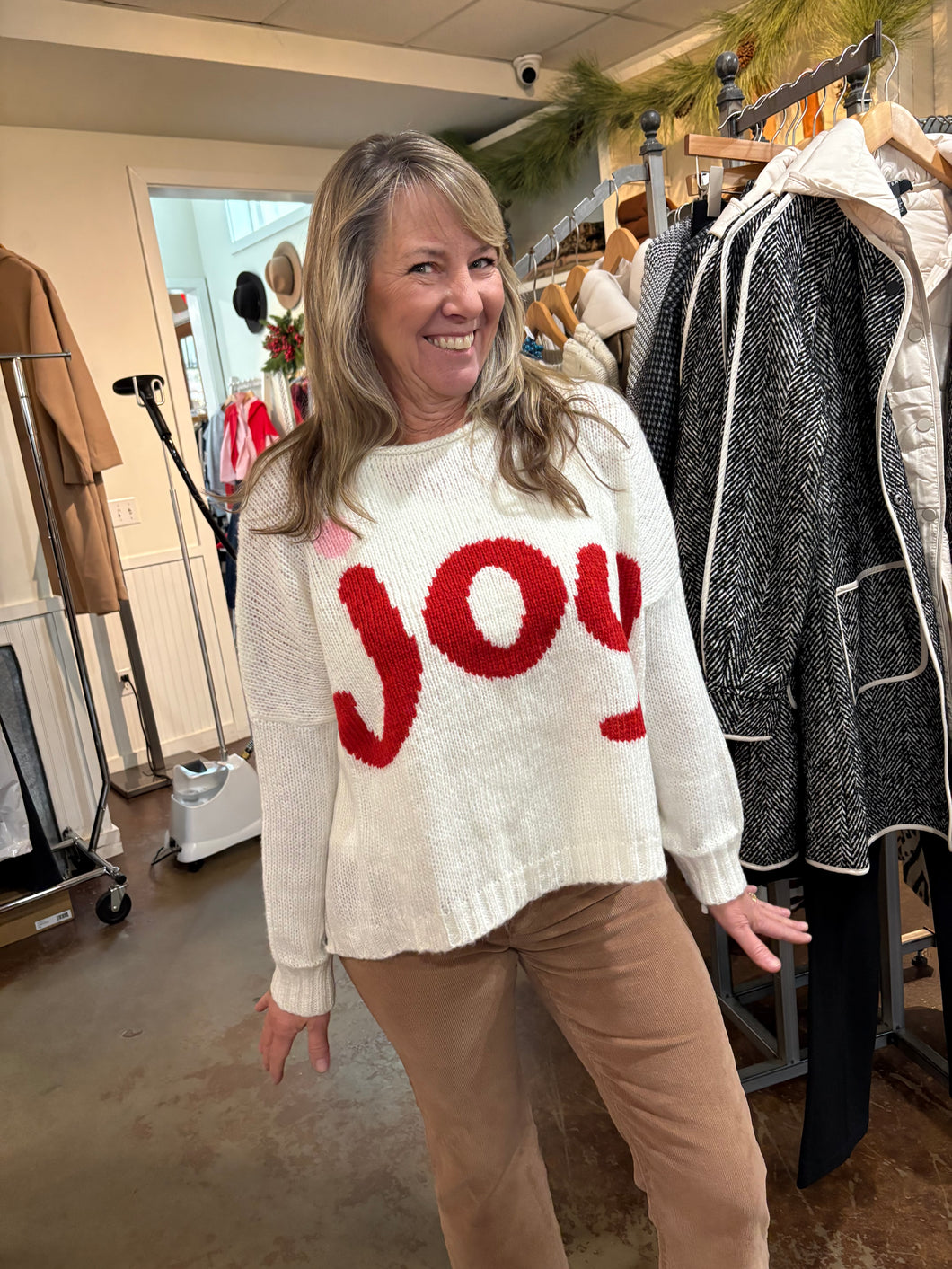 Joy Oversized Crew Chunky