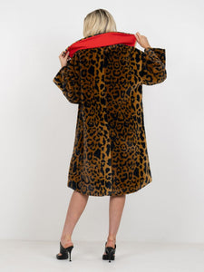 Leopard Manhattan Coat