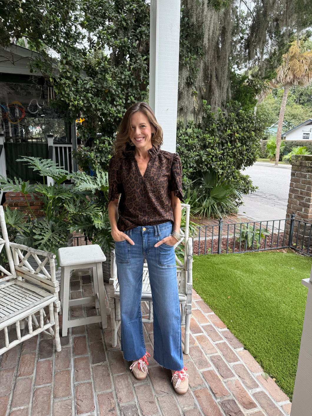 Marin Tie Sleeve Top