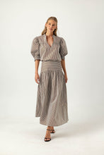 Load image into Gallery viewer, Lurex Stripe Ingrid Top
