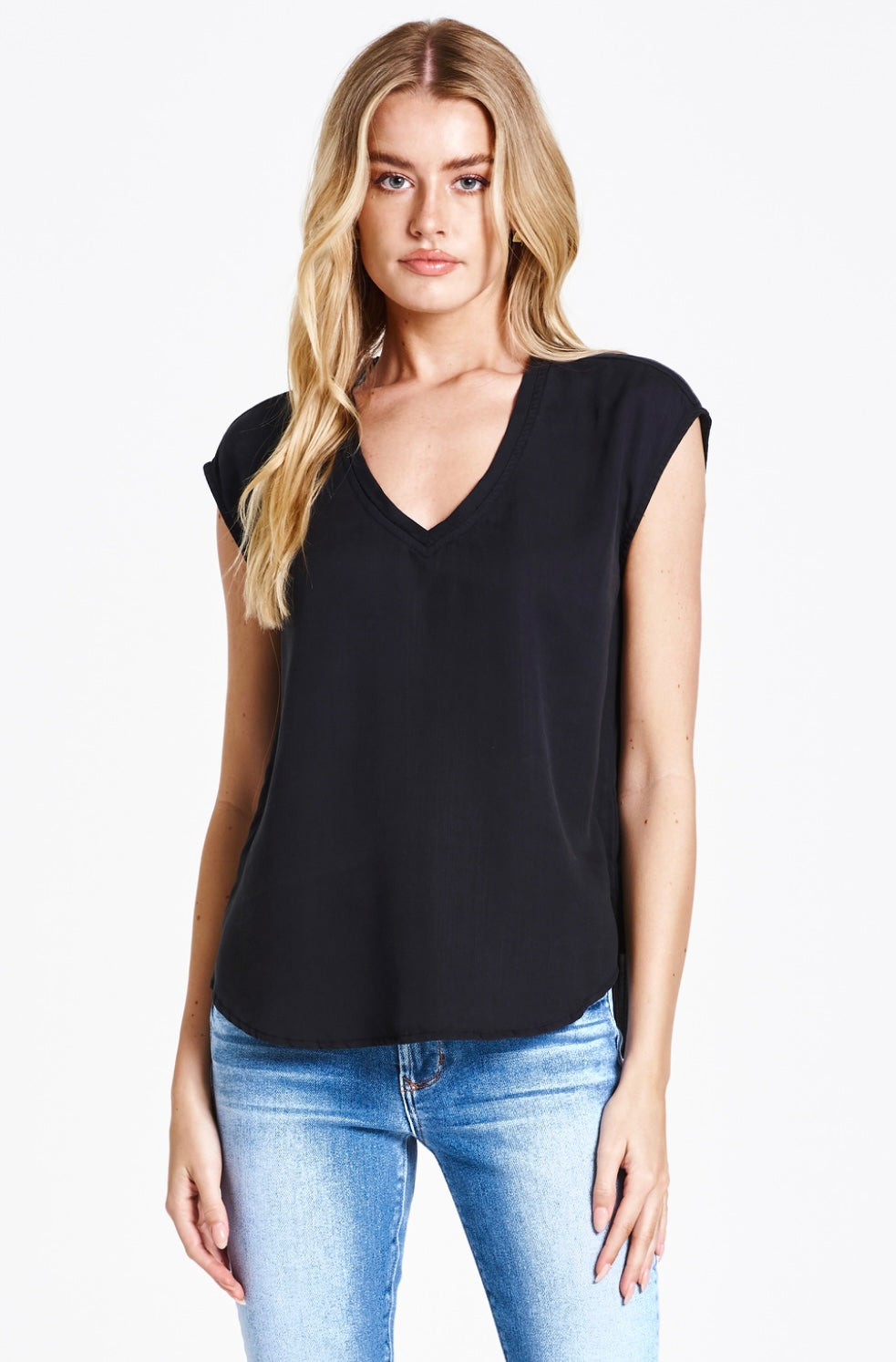 Yanis V Neck Top