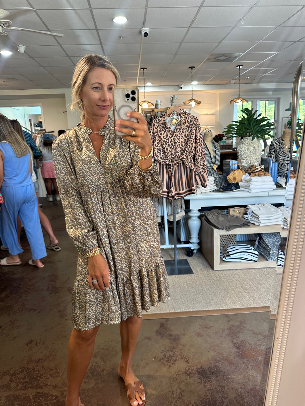 Runa Printed Dress